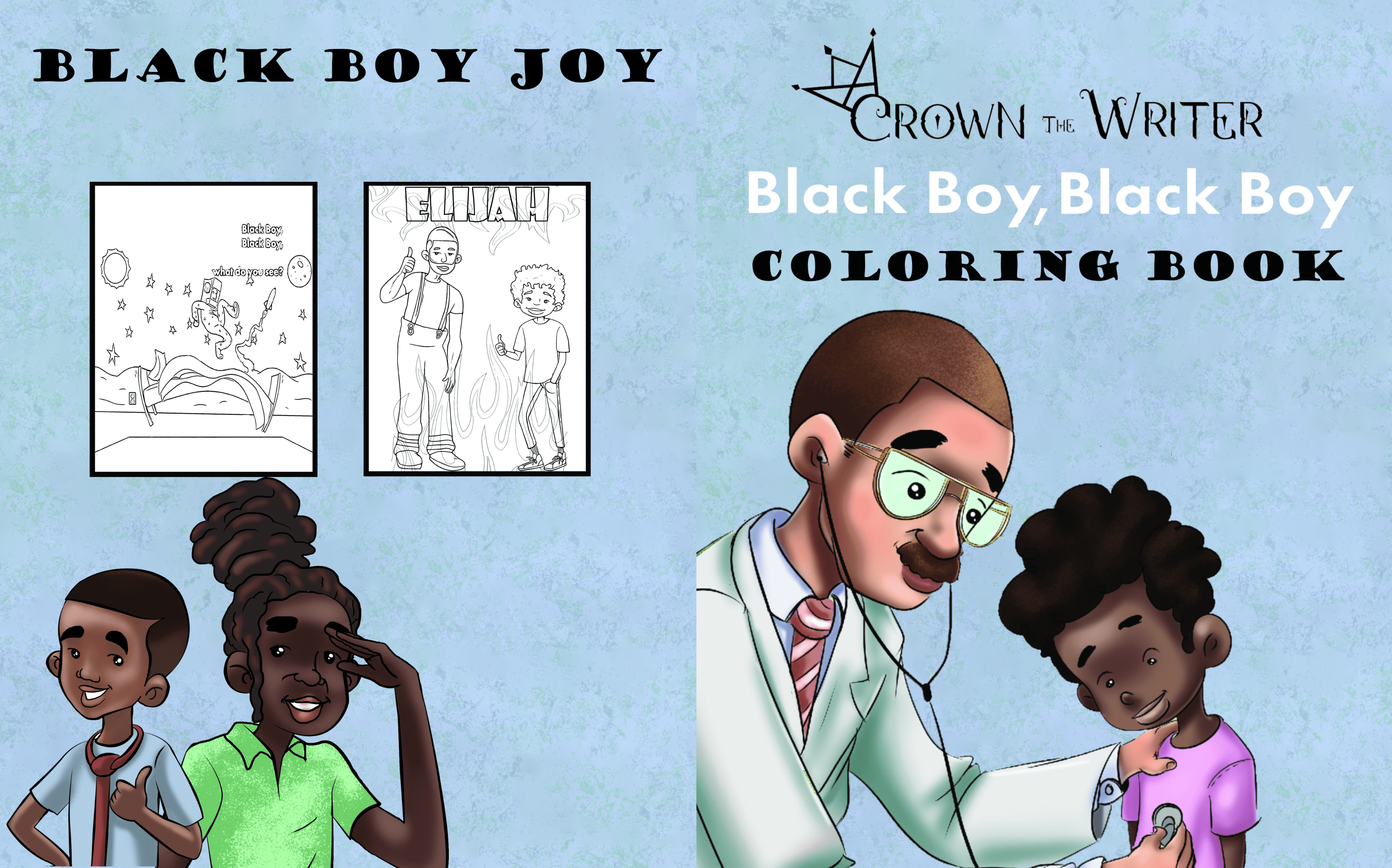Black Boy, Black Boy Coloring Book - Image 2