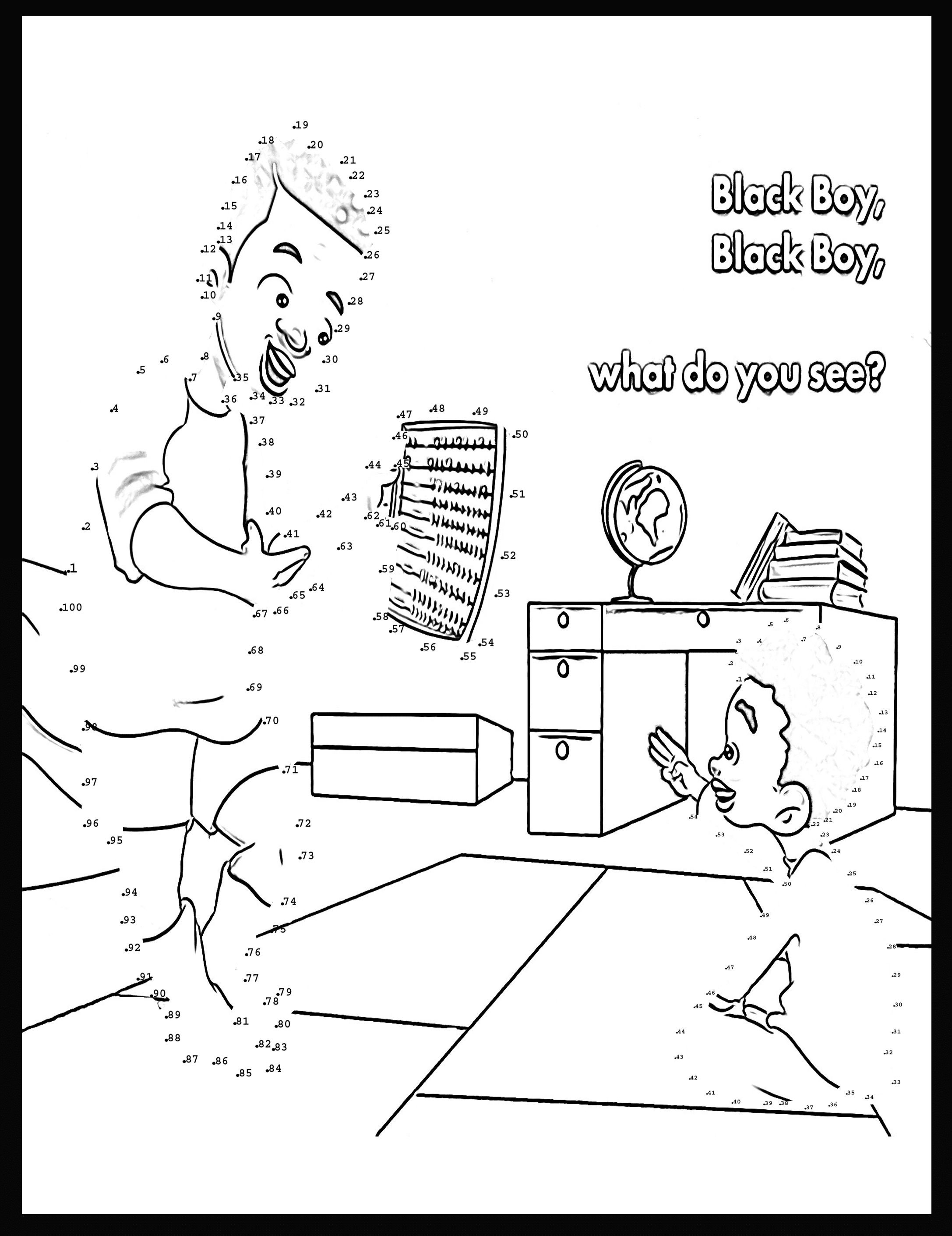 Black Boy, Black Boy Dot to Dot - Image 4
